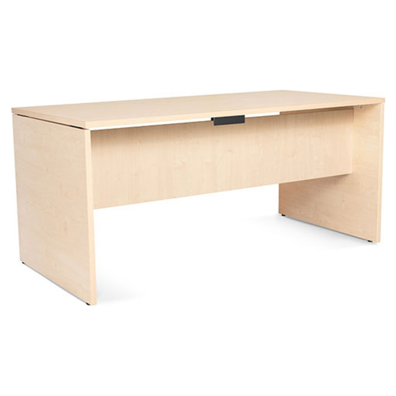 Mesa oficina rocada serie work 160x80 acabado aa01 haya/haya