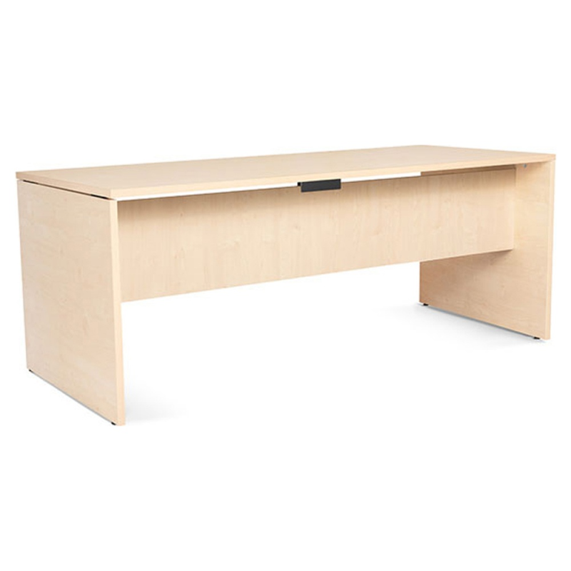 Mesa oficina rocada serie work 180x80 acabado aa01 haya/haya