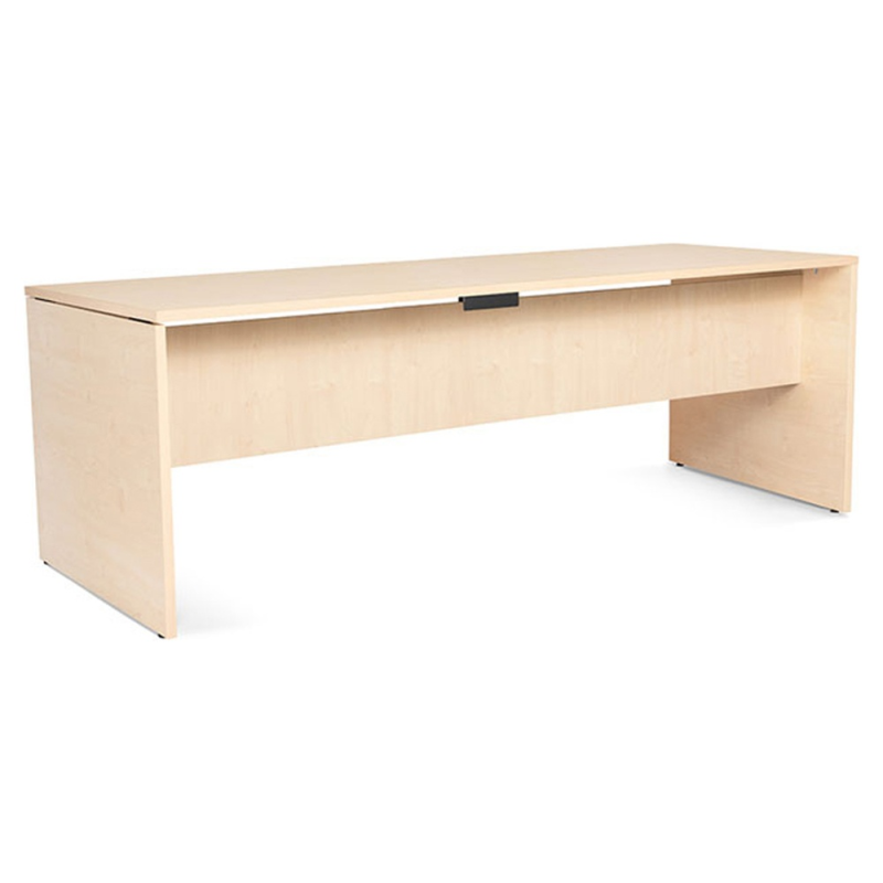 Mesa oficina rocada serie work 200x80 acabado aa01 haya/haya