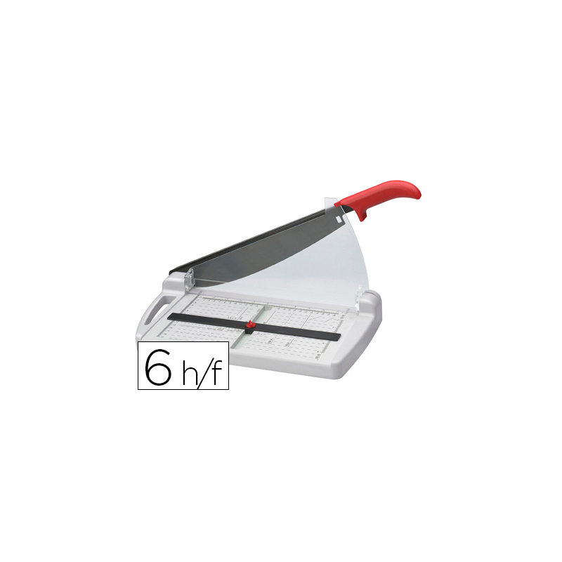 Cizalla m+r plastico 6532 de palanca 32 cm con base de plastico