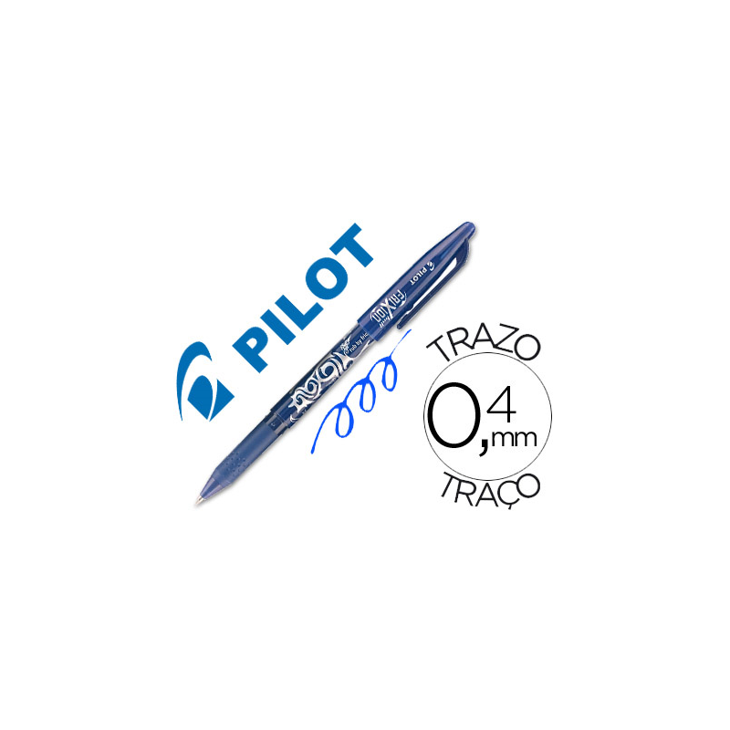 Boligrafo pilot frixion borrable azul