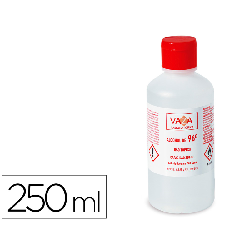 Alcohol kelsia vaza de 96º bote de 250 ml