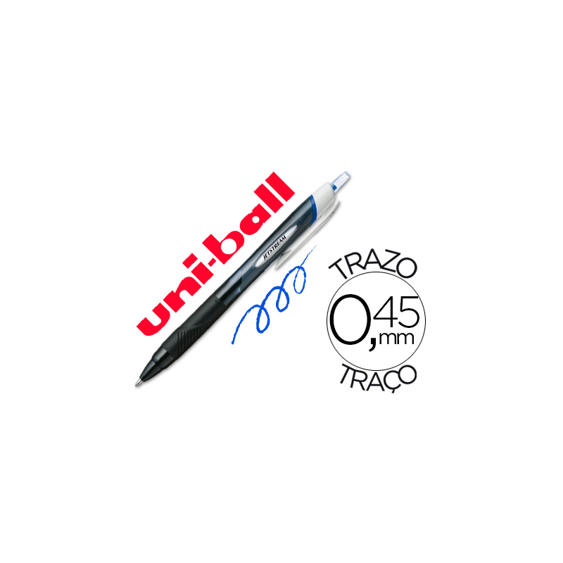 Boligrafo uni-ball jet stream sport sxn-150e tinta hibrida azul