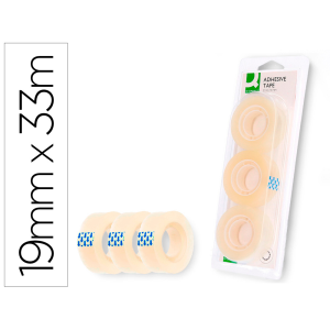 Cinta adhesiva q-connect 33...
