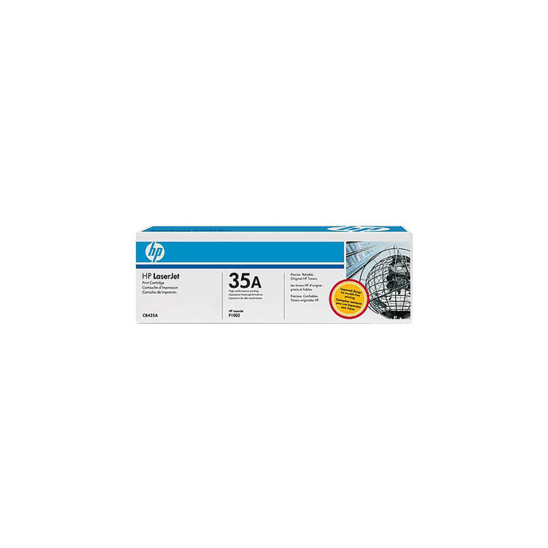 Toner hp laserjet p1005/1006 negro -1.500 pag.- 35a