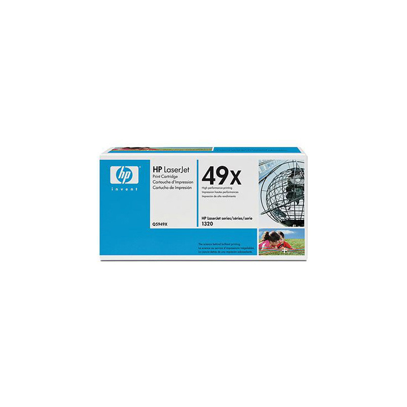 Toner hp laserjet smart 1320/ 1320n/1320nw/1320tn 3390/3392 49x negro alta capacidad -6.000pag-