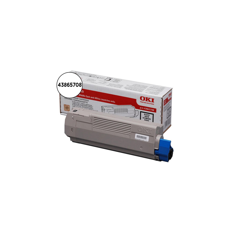 Toner oki c5650/5750 negro 8000 pag type c14