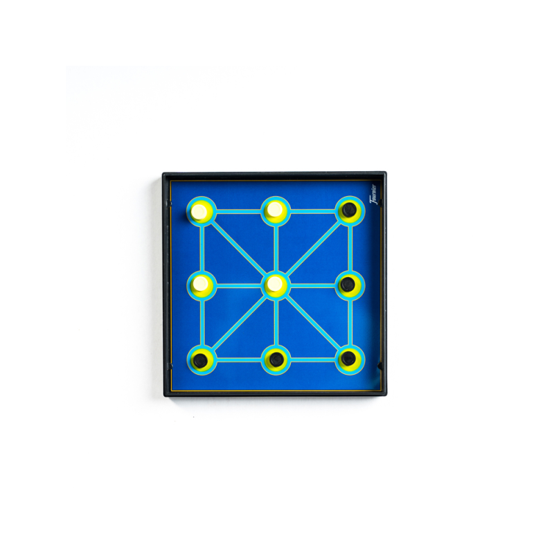 Juegos de mesa tres en raya magnetico 20x16,1x2,5 cm