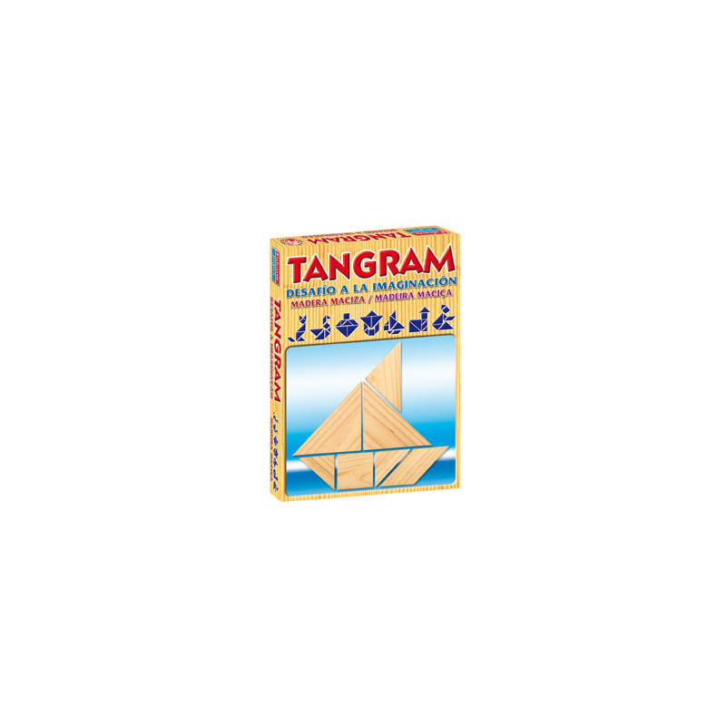 Juegos de mesa falomir tangram de madera