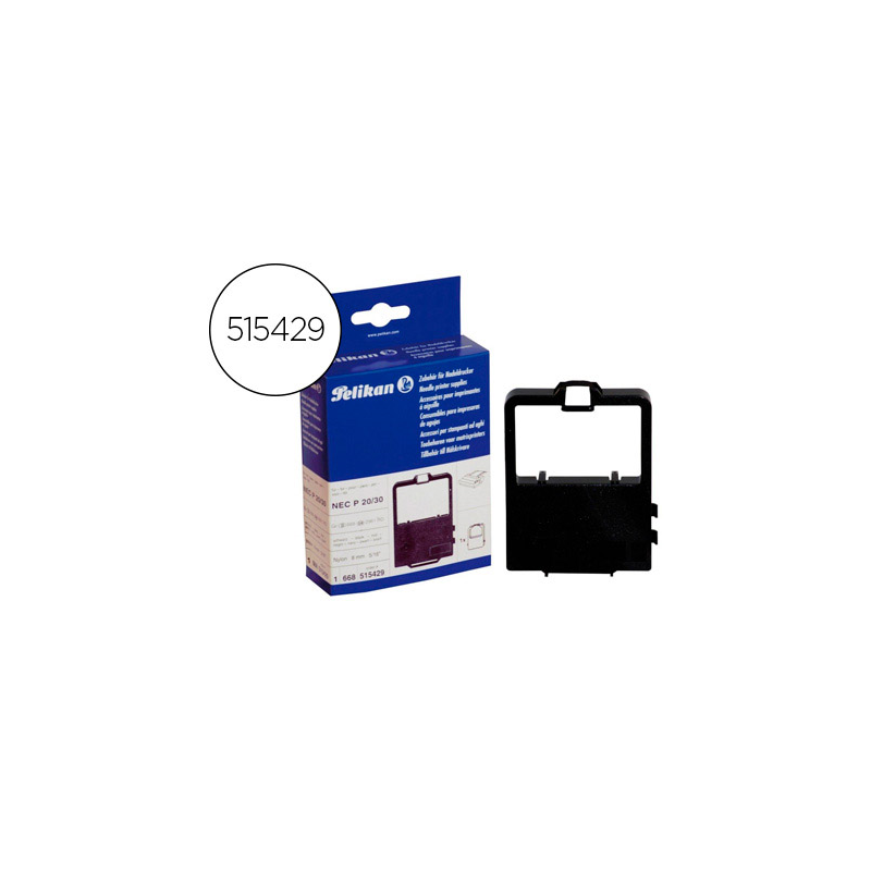 Cinta impresora pelikan para nec p20/30 6681