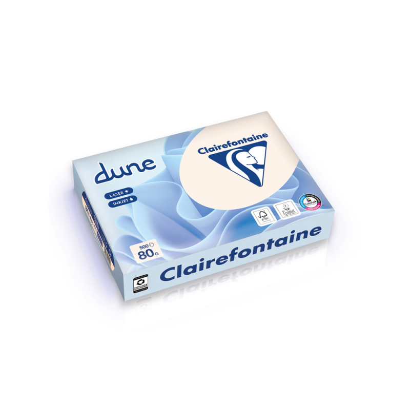 Papel fotocopiadora natura dune 80g din a4 paquete de 500 hojas
