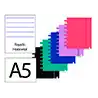 Cuaderno ingeniox foam a5 80h rayado horizontal colores intense surtidos