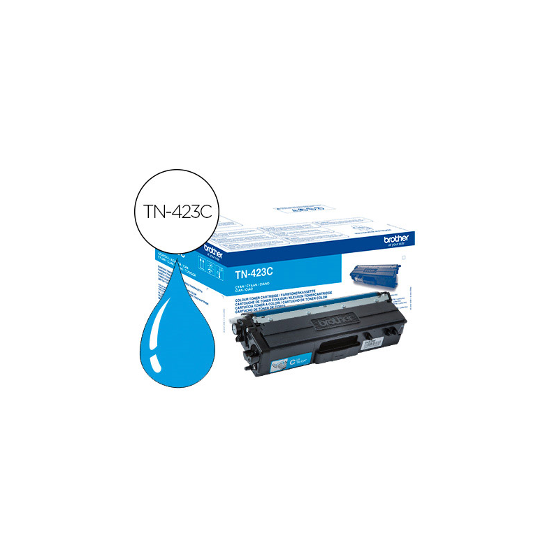 Toner brother tn-423 para dcp-l8410 cdn / 8410 cdw / hl-l8260 cdw / mfc-l8360 cdw / 8690 cdw / 8900 cdw cian