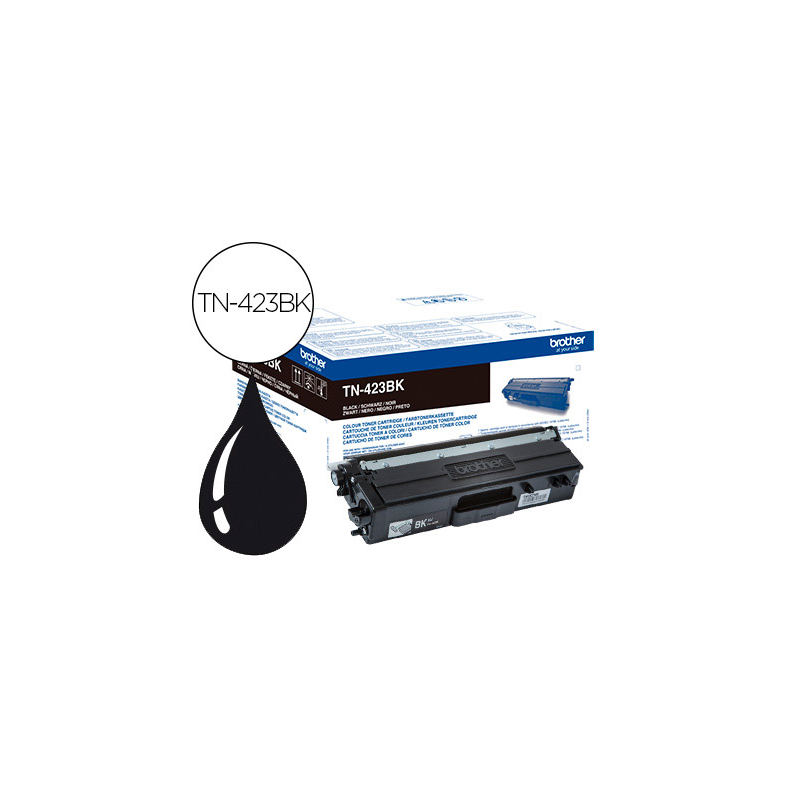 Toner brother tn-423 para dcp-l8410 cdn / 8410 cdw / hl-l8260 cdw / mfc-l8360 cdw / 8690 cdw / 8900 cdw negro