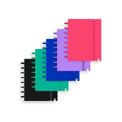 Cuaderno ingeniox foam a5 80h rayado horizontal colores intense surtidos