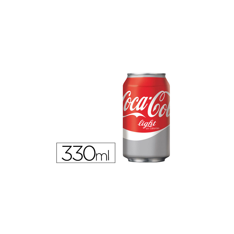 Refresco coca-cola light lata 330 ml