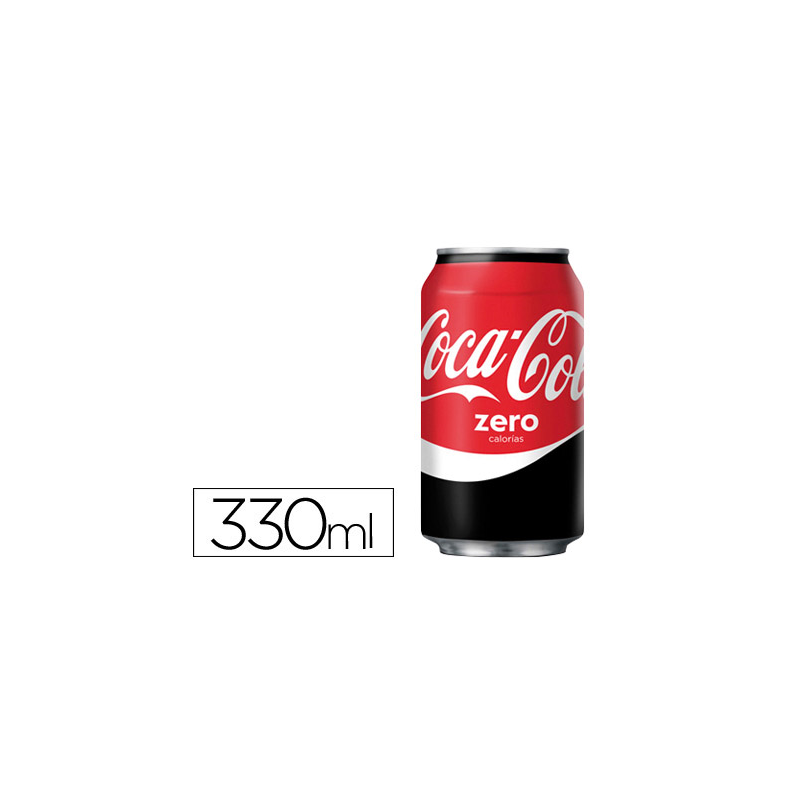 Refresco coca-cola zero lata 330 ml