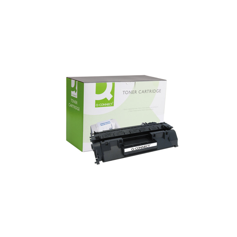 Toner q-connect compatible hp ce505a laserjet negro p2035/2055/2055d/2055dn/p2055x-3.000pag- .