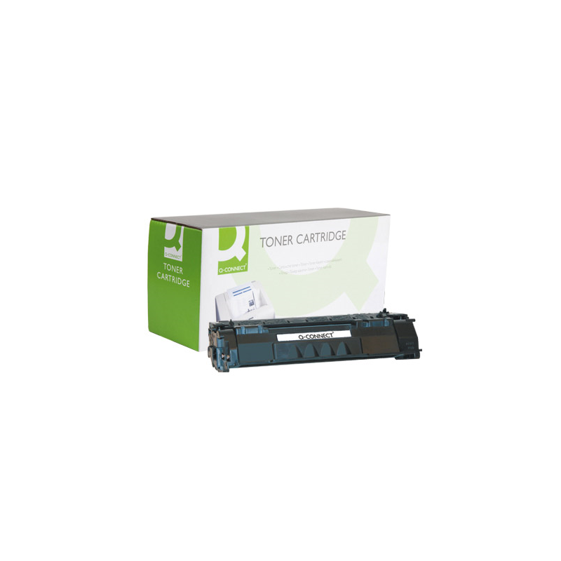 Toner q-connect compatible hp q5949a para laserjet negro 1160/1320 -2.500pag-