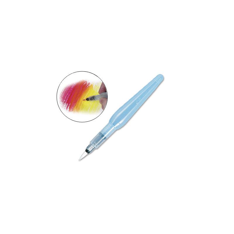Pinceles pentel para productos acuarelables frh-m apto para acuarelas ceras y lapices acuarelables