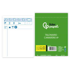 Talonario liderpapel...
