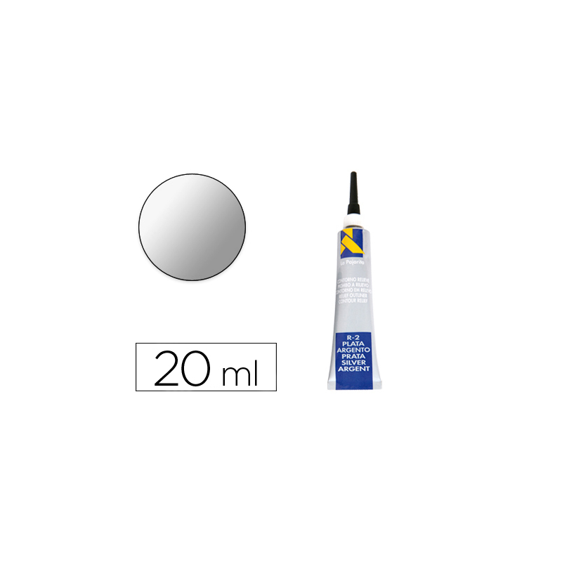 Contorno relieve la pajarita plata r-2 tubo 20 ml