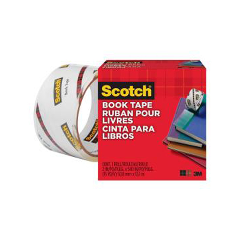 Cinta adhesiva scotch 845 book tape 13,7 mt x 50,8 mm