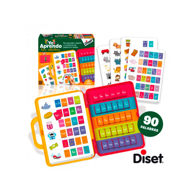 Juego diset didactico yo aprendo las silabas