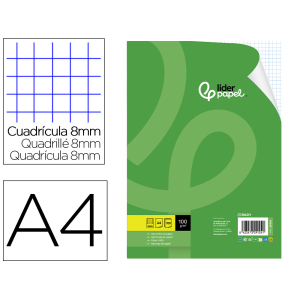 Recambio liderpapel a4 100...