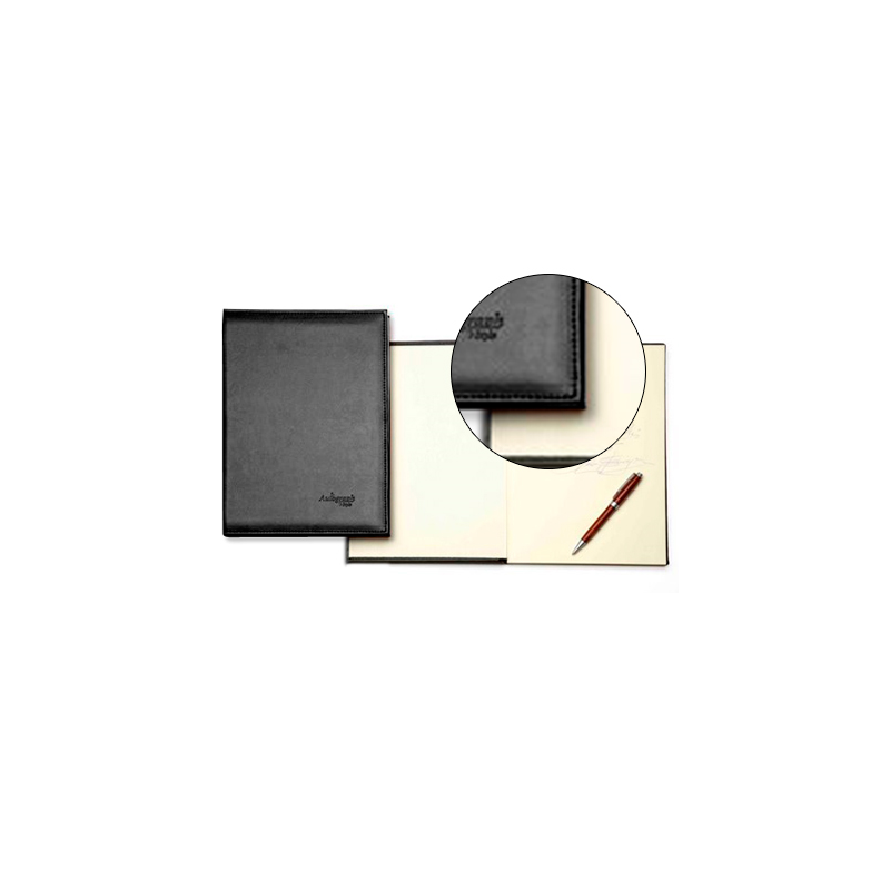 Libro de firmas autograph 6876 tapa acolchada negra 305x210 mm