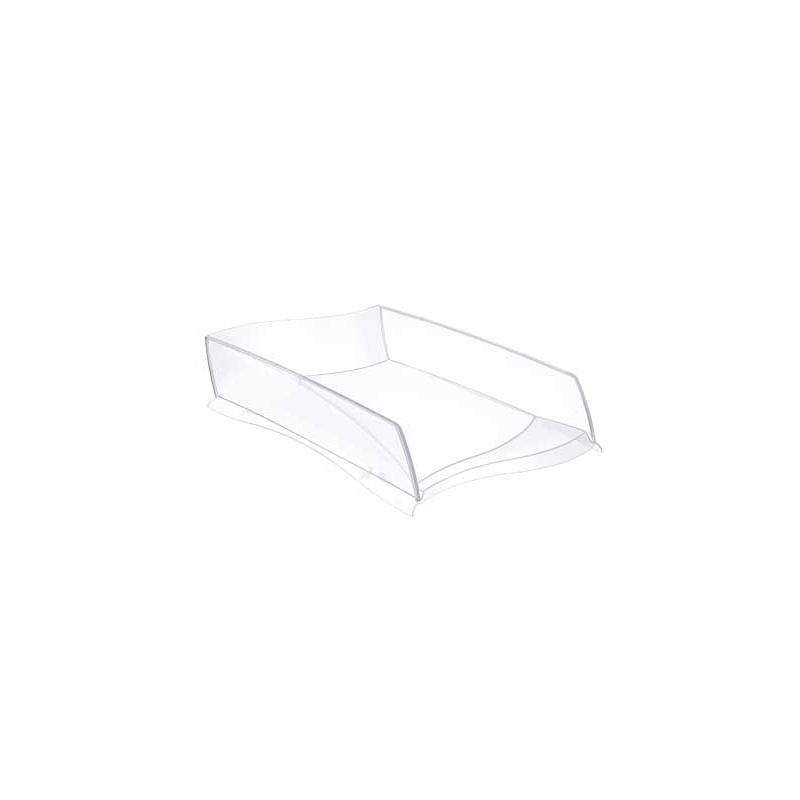 Bandeja sobremesa cep ellypse plastico blanca 380x275x82 mm