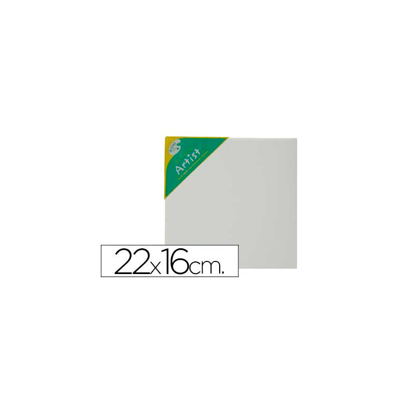 Bastidor artist 1f lienzo grapado trasero algodon 100% 22x16 cm