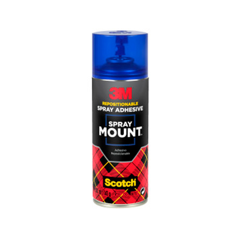 Pegamento 3m spray mount adhesivo reposicionable por tiempo limitado bote de 200 ml