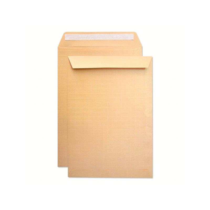 Sobre liderpapel bolsa seguridad kraft marron armado 120 gr 229x324 mm unidad