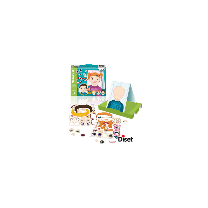 Juego diset didactico magnetico expresione