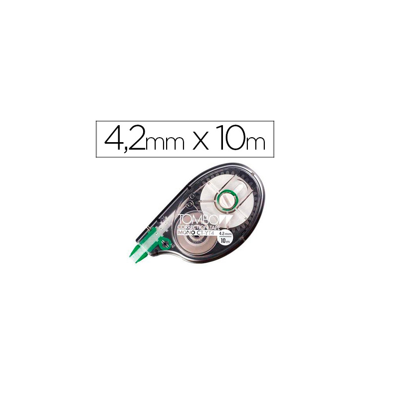 Corrector tombow mono ct-yt4 cinta 4,2 mm x 10 mt en blister