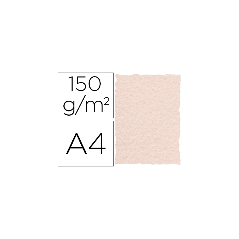 Papel pergamino din a4 150 gr color humo paquete de 25 hojas