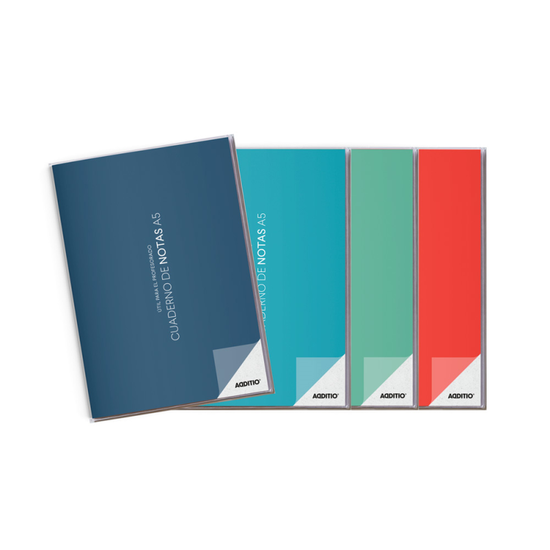 Cuaderno de notas aditio a5 horario planificacion mensual plan de curso y evalucion continua