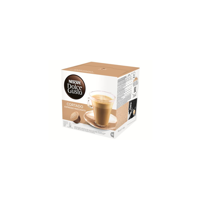 Cafe dolce gusto cortado monodosis caja de 16 unidades