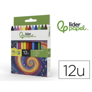 Lapices cera liderpapel...