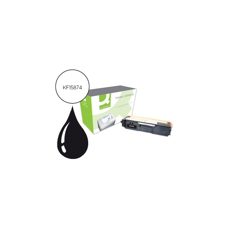 Toner q-connect compatible brother tn325bk hl-4140cn / 4150cdn / 4570cdw / 4570cdwt / dcp 9055cdn negro 4.000 pag