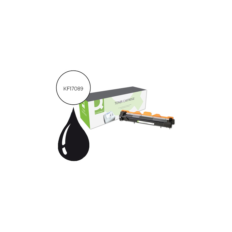 Toner q-connect compatible brother tn1050 hl-1110 negro 1.000 pag