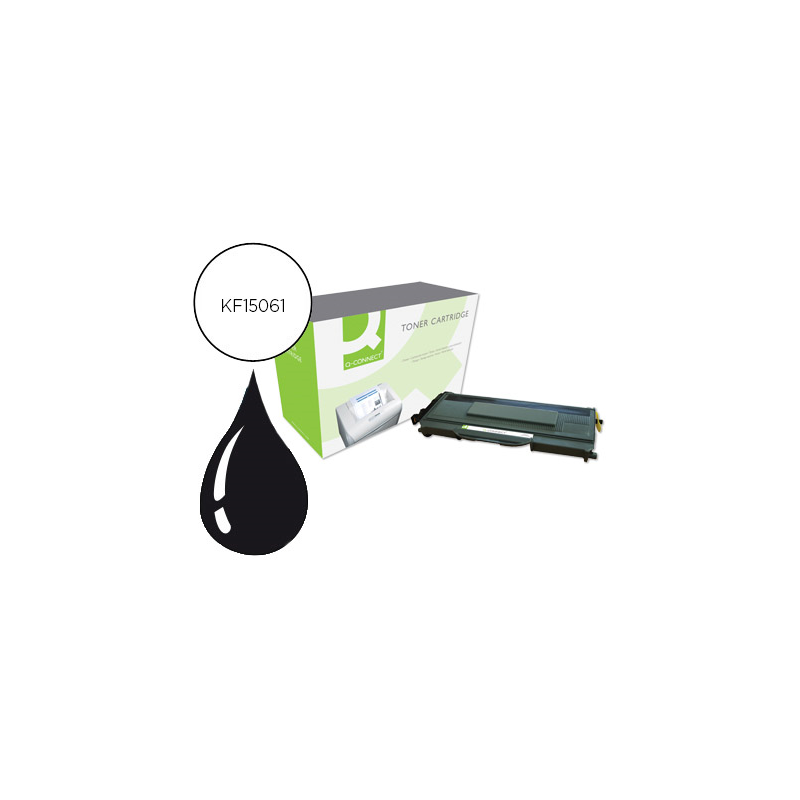 Toner q-connect compatible brother tn2110 hl-2140 / 2150 / 2170 negro 1.500 pag