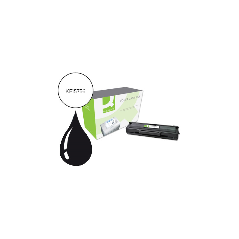 Toner q-connect compatible samsung ml1660 negro 1.500 pag