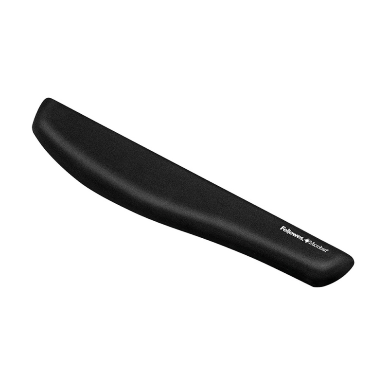 Reposamuñecas fellowes para teclado plush touch foam negro
