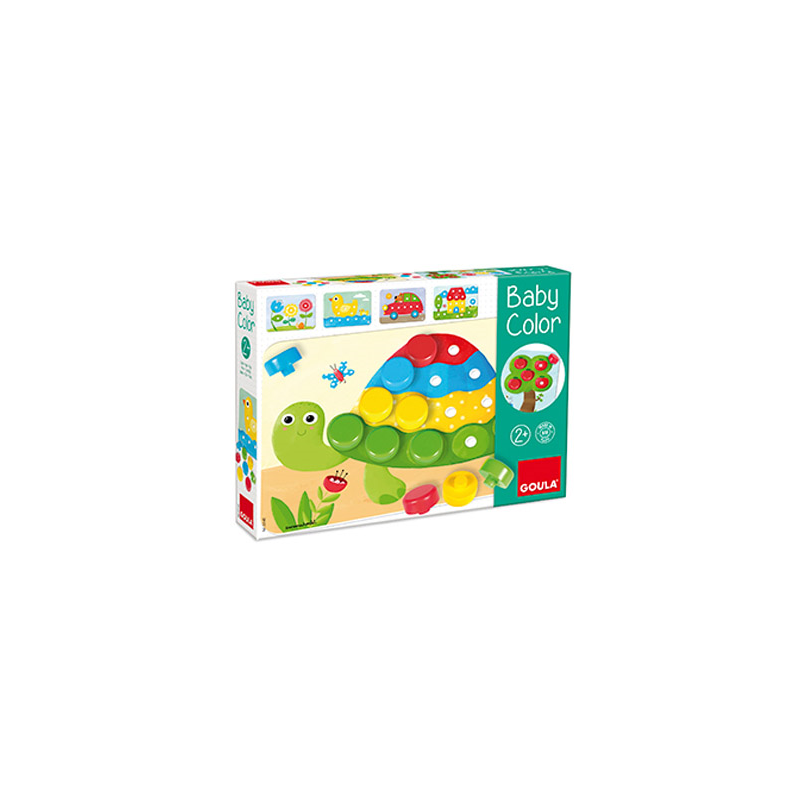Juego goula didactico baby color
