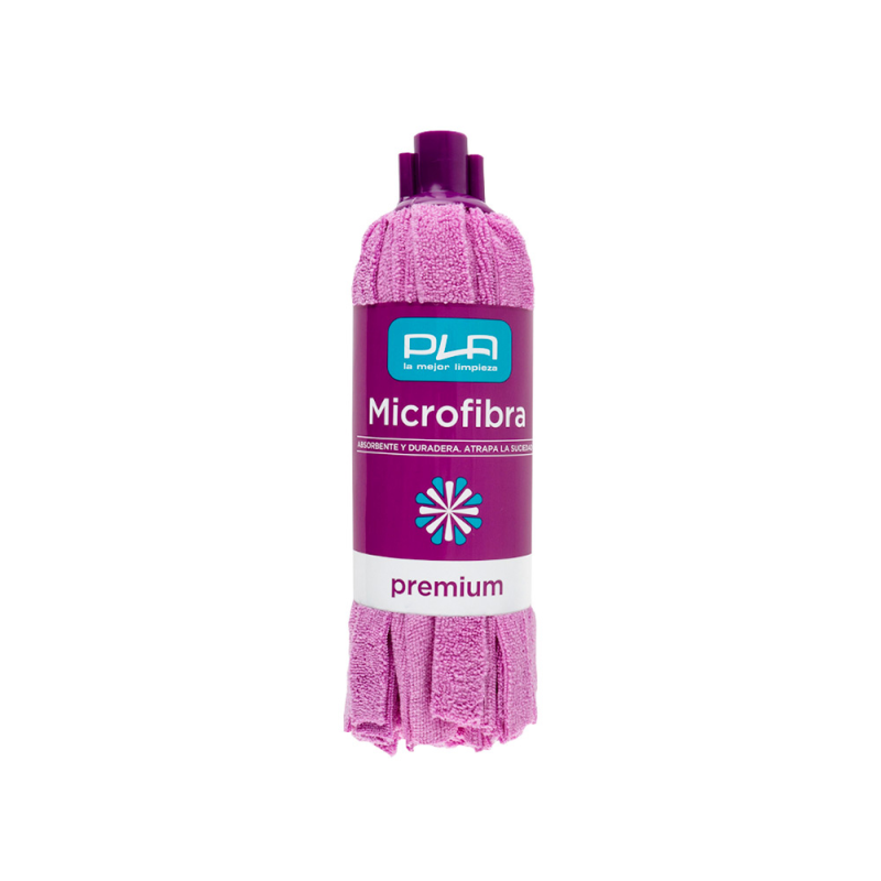 Fregona tiras microfibra premium viola 160 gr