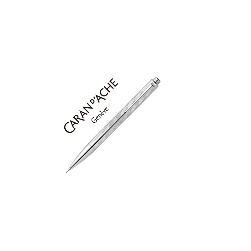 Portaminas caran d'ache rnx-316 pvd steel version grabado guilloche