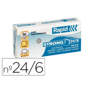 Grapas rapid nº 24/6 strong...