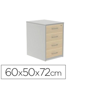 Cajonera rocada con cuatro...